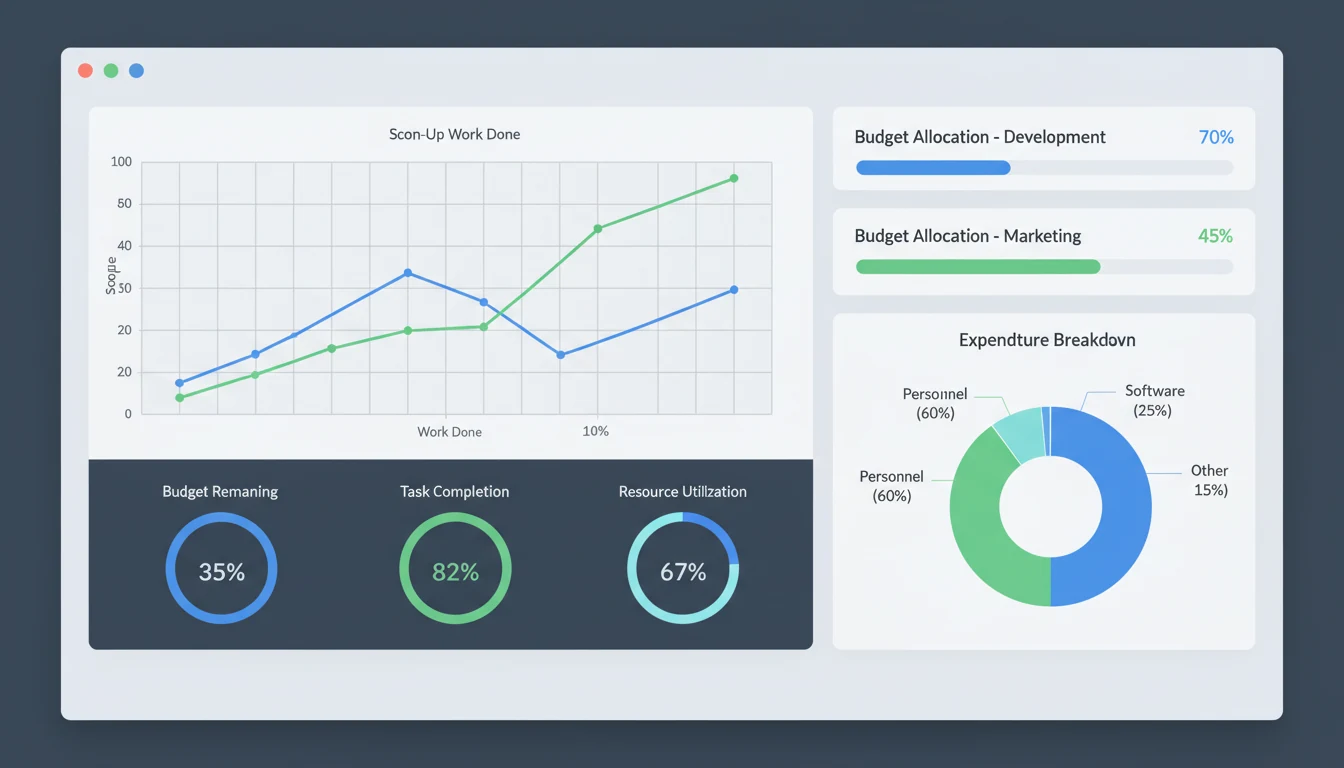 Real-time budgetbewaking en KPI's